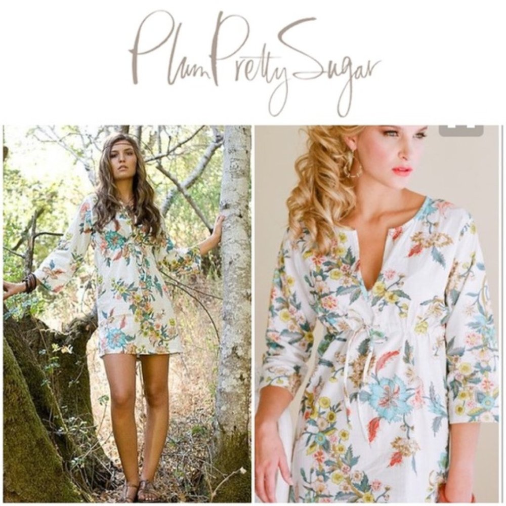Plum Pretty Sugar Dress/Tunic-Beckoning Creatures - Picture 1 of 13